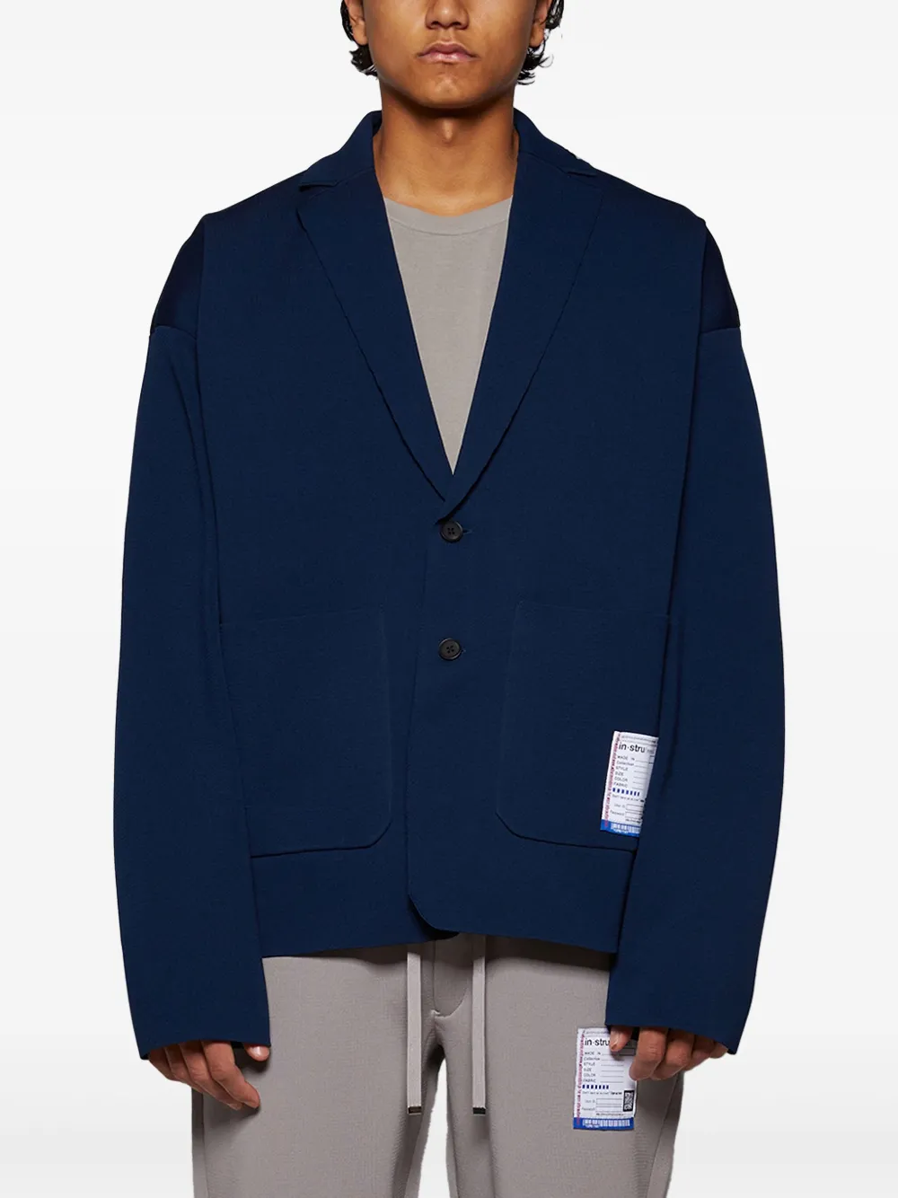 Maison MIHARA YASUHIRO Milan jack Blauw