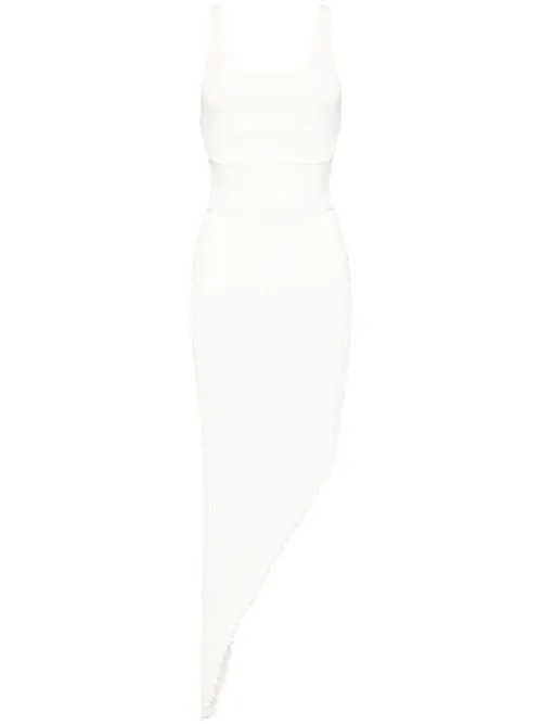 Robe asymétrique à design sans manches - Christopher Esber - Modalova