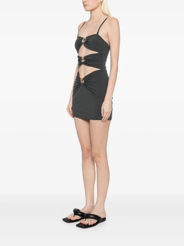 【関税込み】Christopher Esber ミニドレス Christopher Esber メッシュ ミニドレス | ホワイト | FARFETCH JP