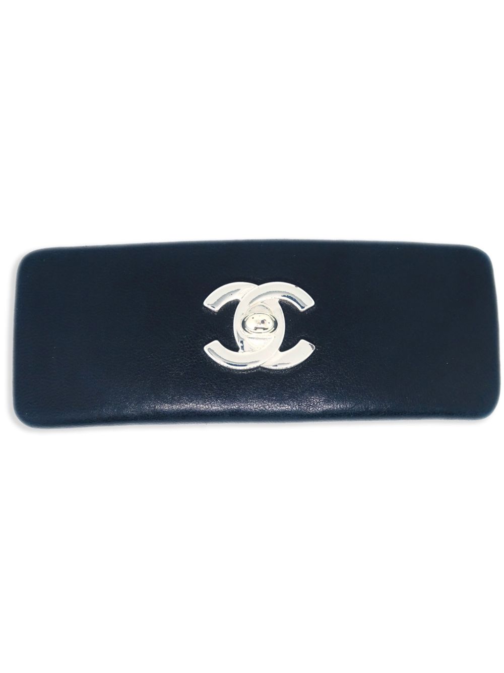 CHANEL 1990-2000 CC turn-lock hair barrette Women