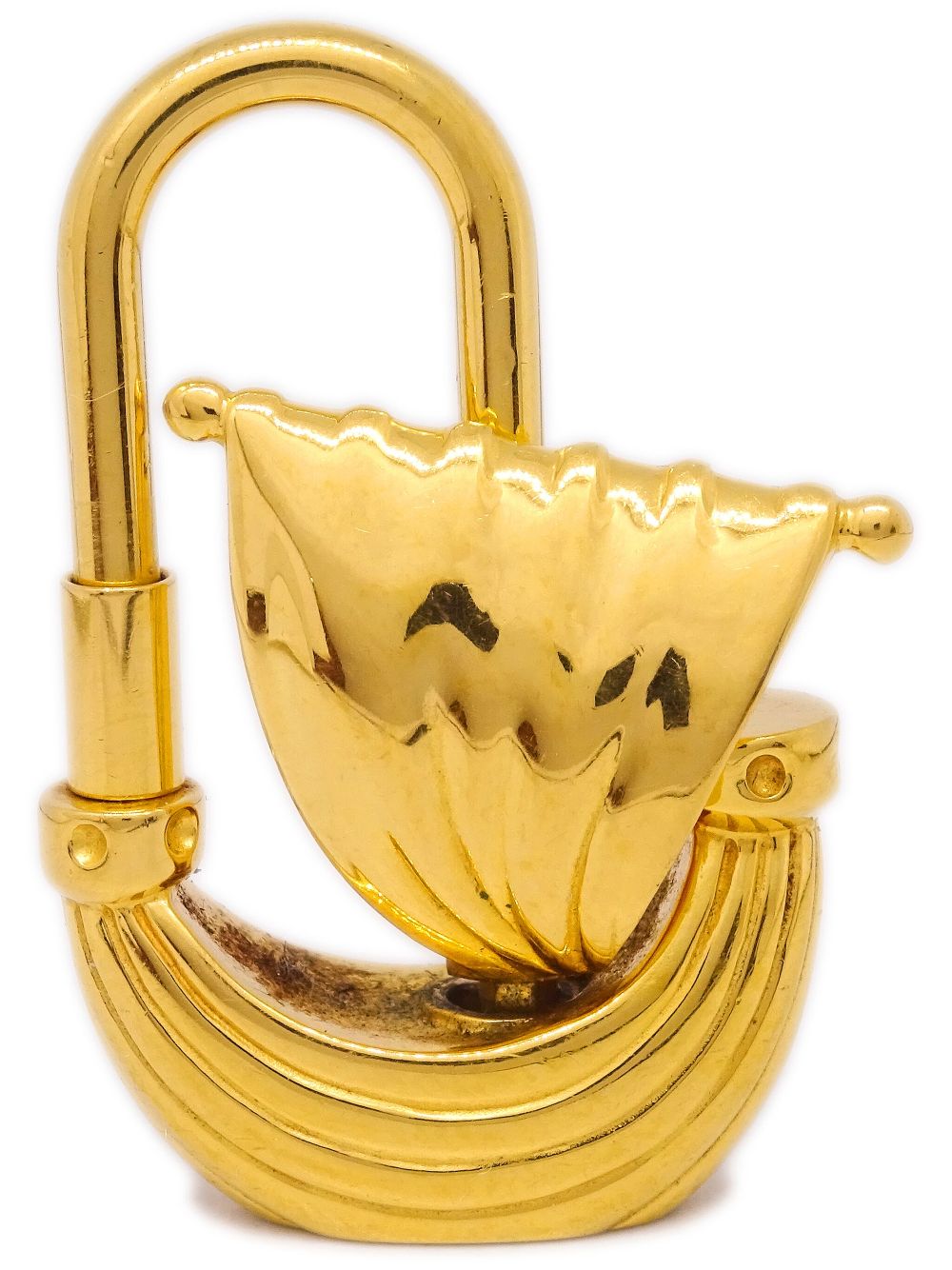 Hermès Pre-Owned 2006 L'Air de Paris yacht padlock - Gold