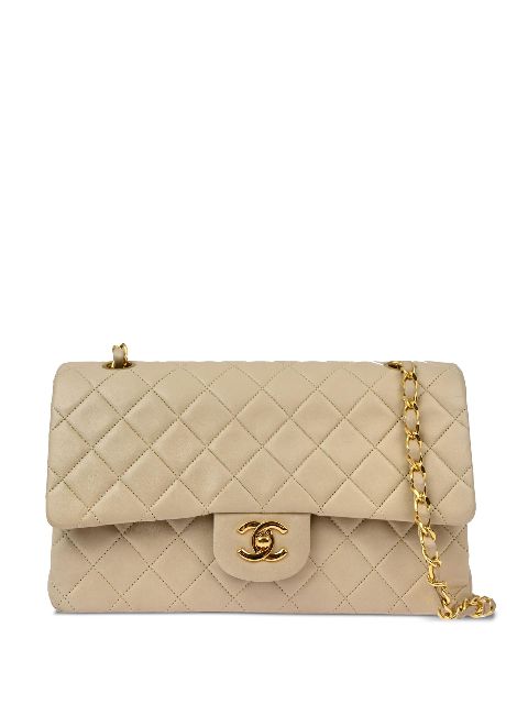 HOT SALE CHANEL 1992 medium Double Flap shoulder bag Women