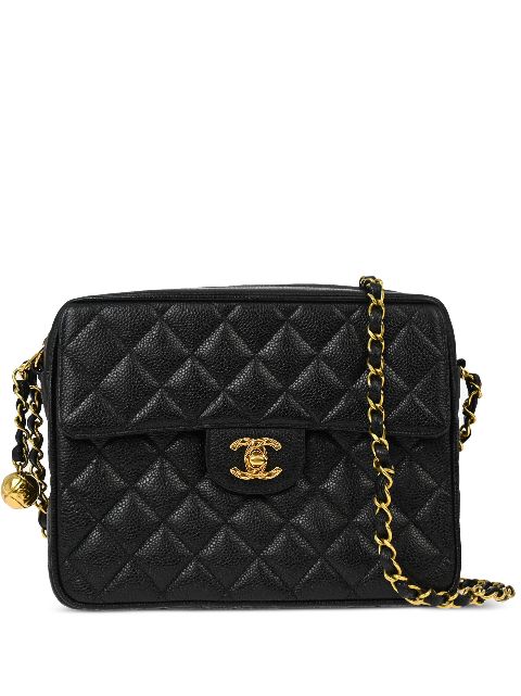 CHANEL 1995 diamond-quilted camera bag Women