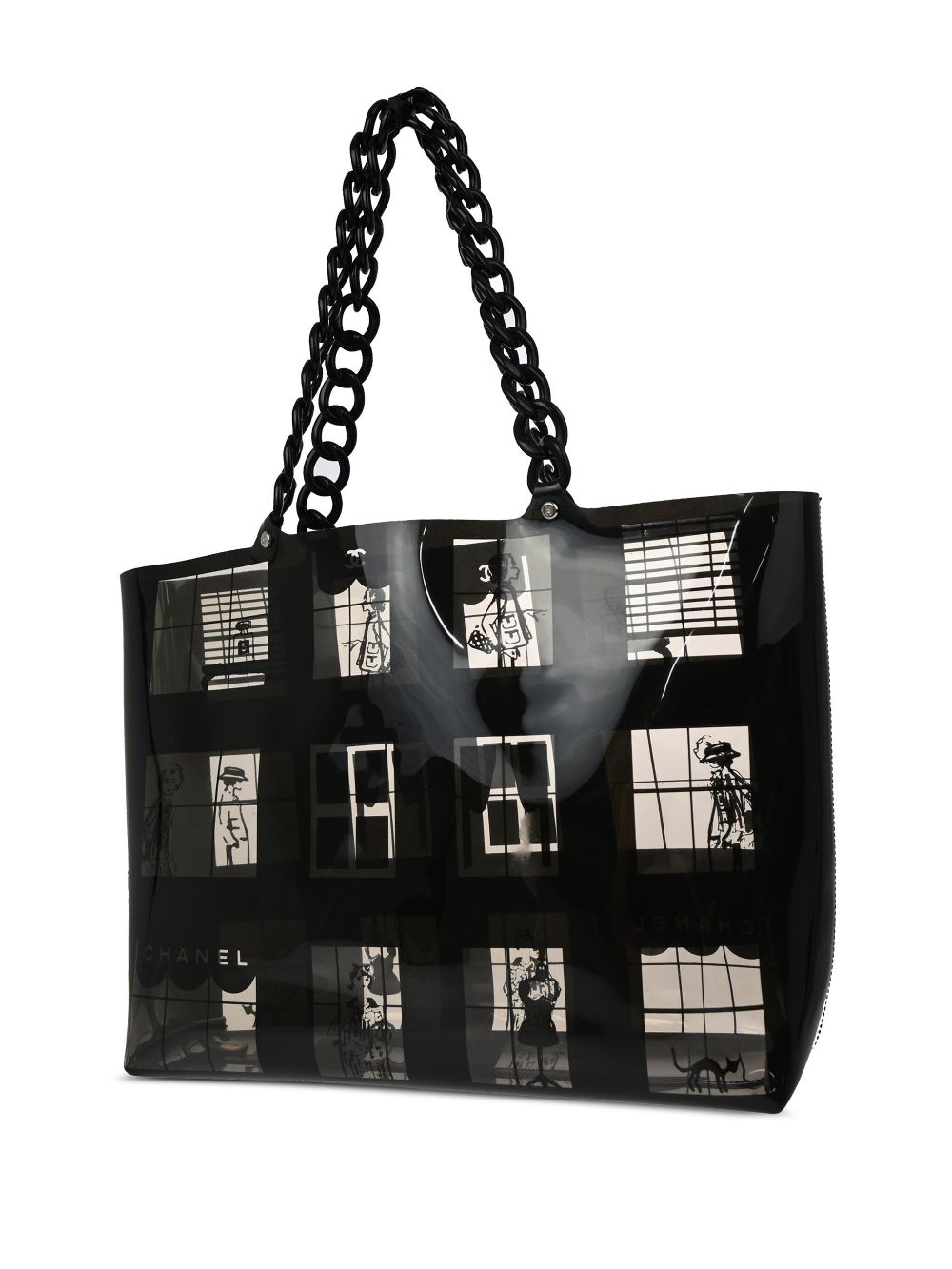 CHANEL Pre-Owned 2003 Window shopper - Zwart