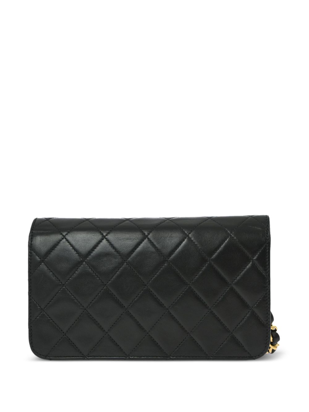 CHANEL Pre-Owned 2002 Full Flap kleine schoudertas - Zwart