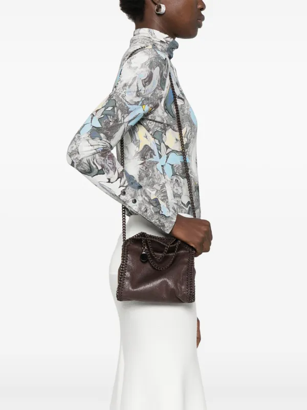 【送料&関税込】Stella McCartney falabella Brown Handbag Wit Stella McCartney Falabella Shoulder Bag | Brown | FARFETCH