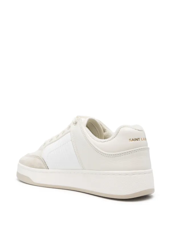 Saint Laurent logo-print Sneakers | White | FARFETCH
