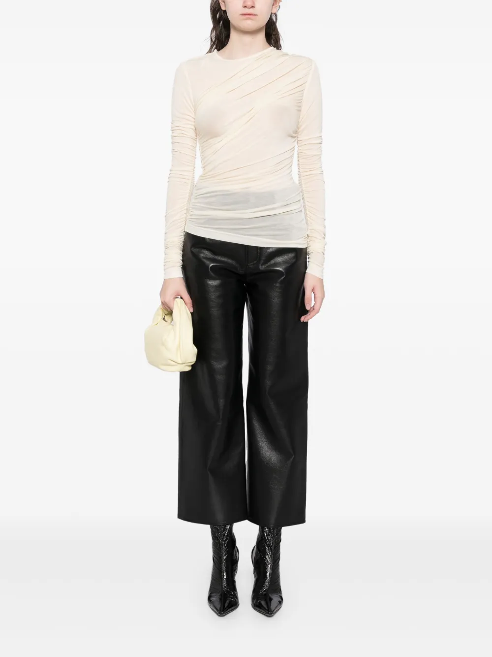 AGOLDE Tania Twist T-shirt | T-Shirts & Jersey Shirts | Image 2