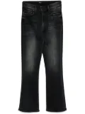 MOTHER Outsider flood jeans - Black