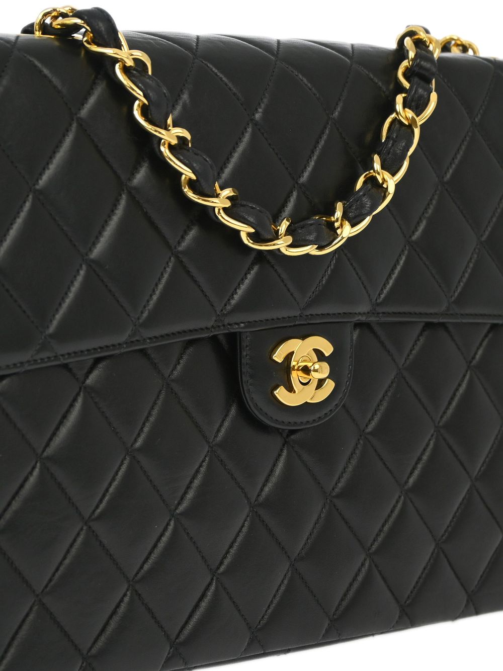 Cheap HOT SALE CHANEL 2000 jumbo Classic Flap shoulder bag Women