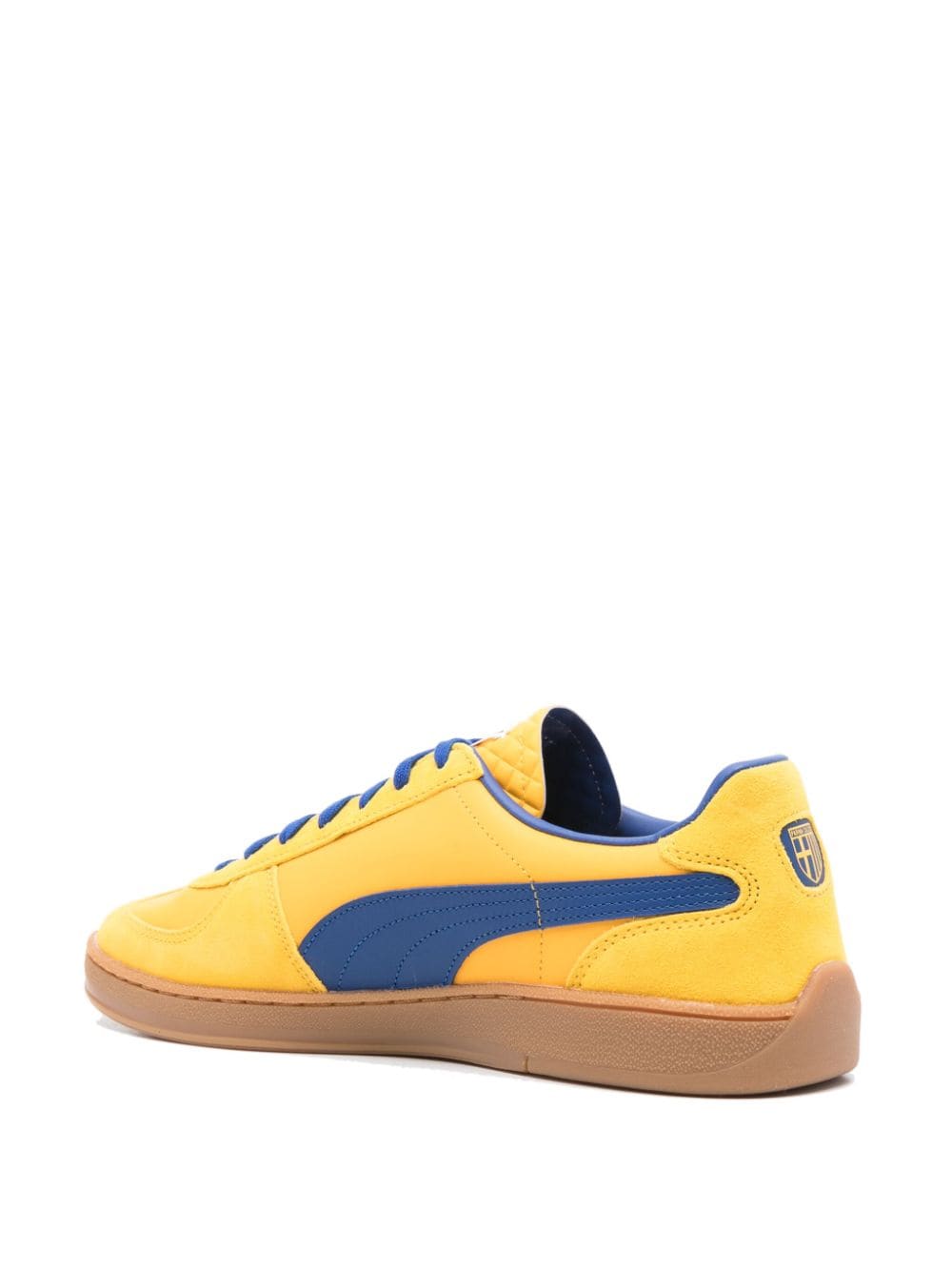 Shop Puma X Parma Super Team Sneakers In Yellow