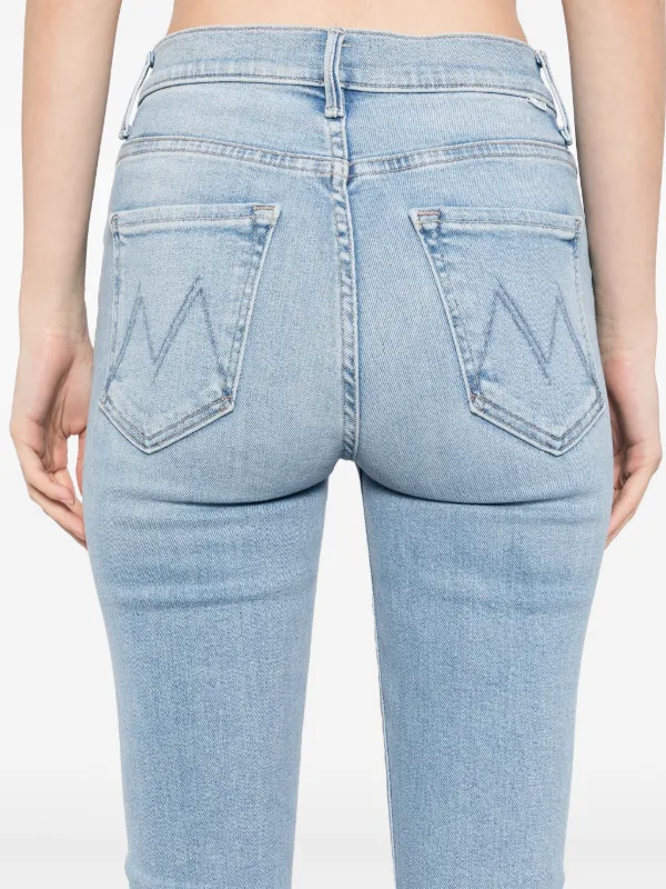 デニム・ジーパン MOTHER Woman Jeans Blue 1157413A BWG MOTHER Weekender Jeans | Blue | FARFETCH