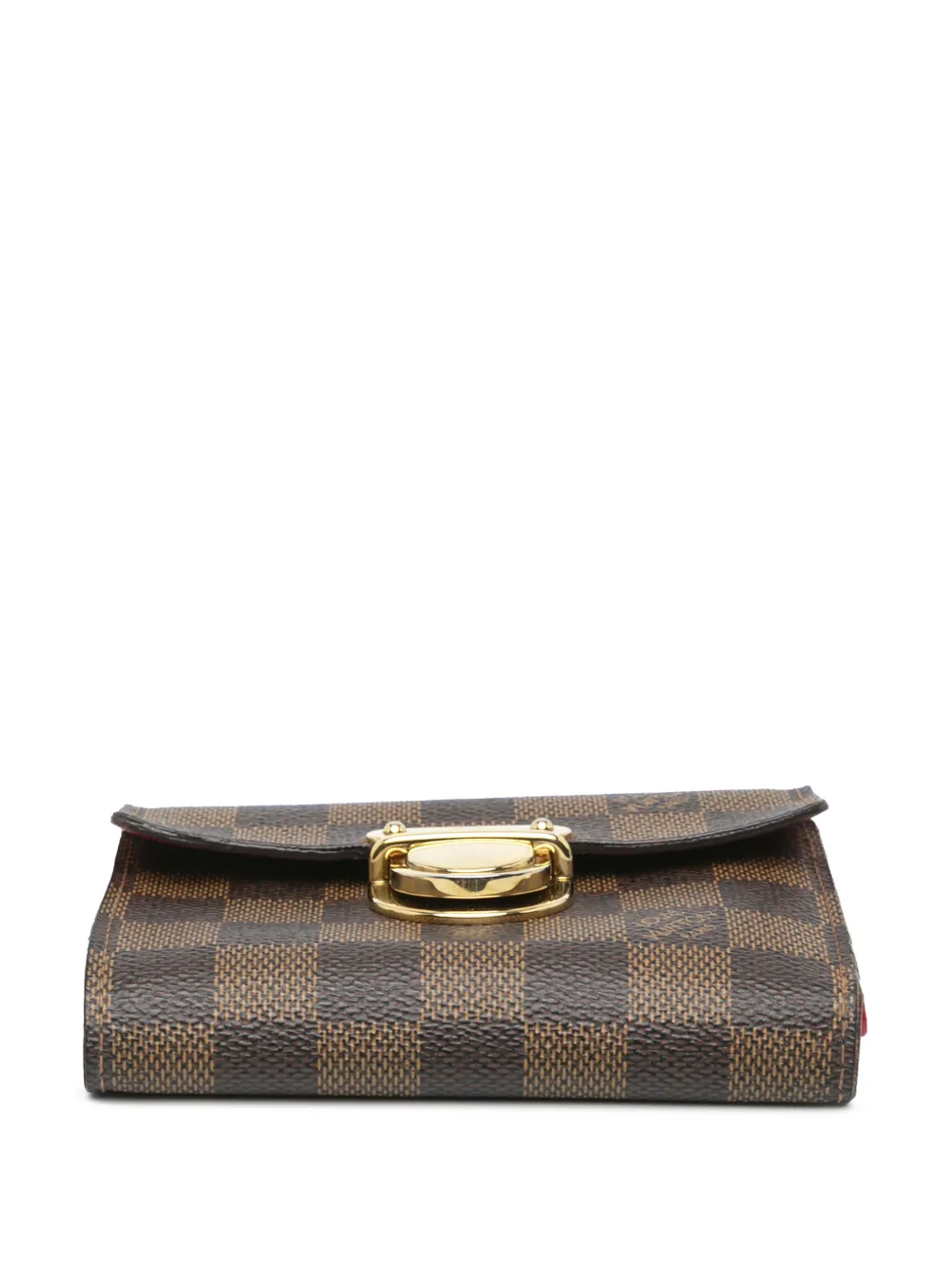 Louis Vuitton Pre-Owned 2006 Damier Ebene Koala Wallet small wallets - Bruin