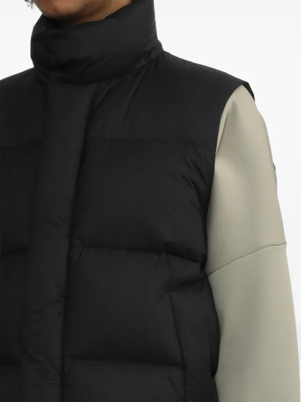 Auralee パデッドベスト | ブラック | FARFETCH JP