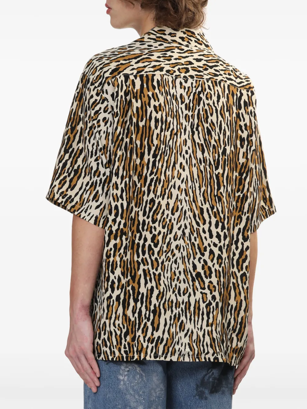 WACKO MARIA leopard-print Shirt | Neutrals | FARFETCH