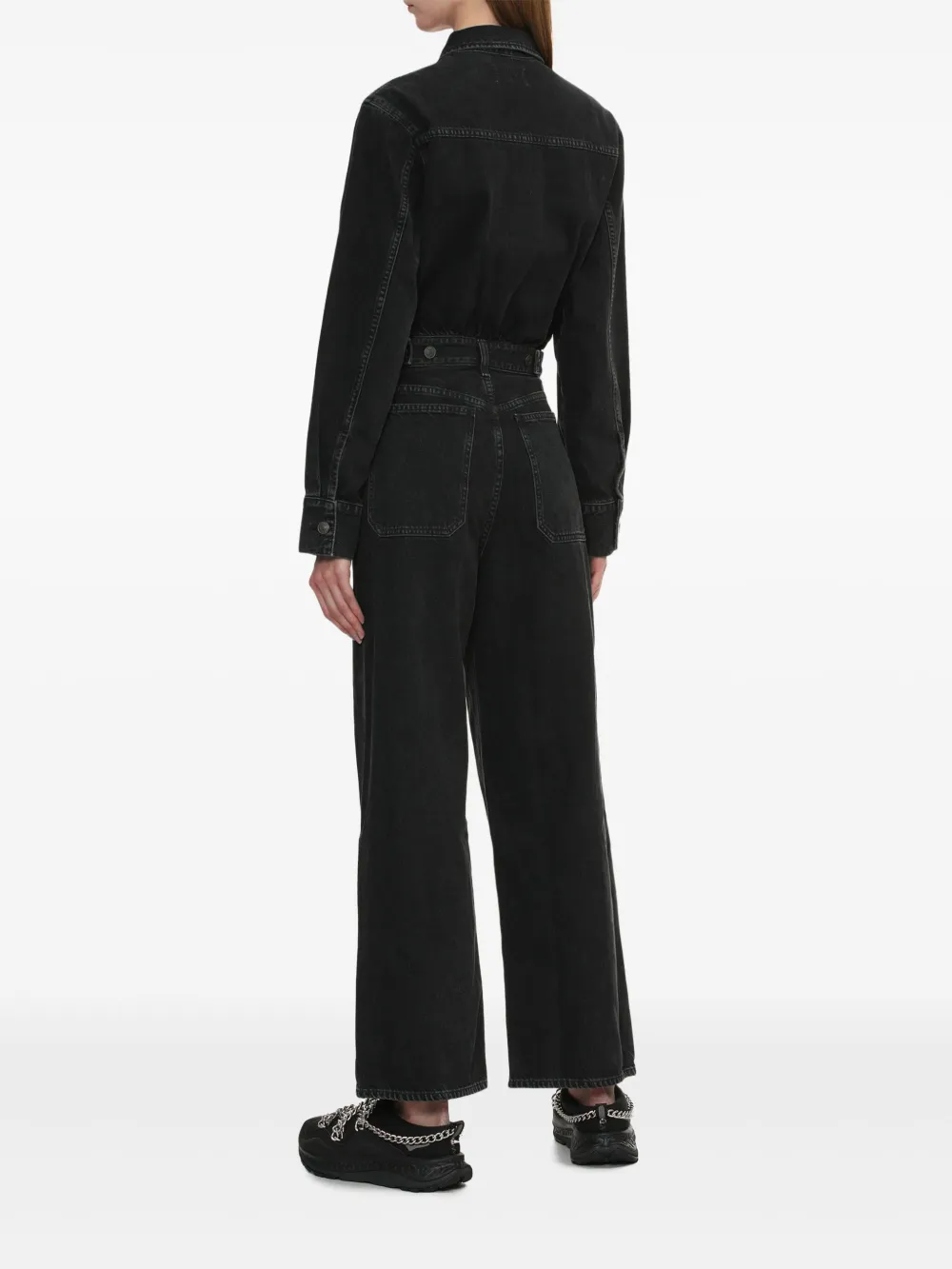 AGOLDE Tane jumpsuit Zwart