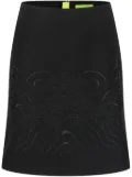Shanghai Tang Lishui embroidered mini skirt - Black
