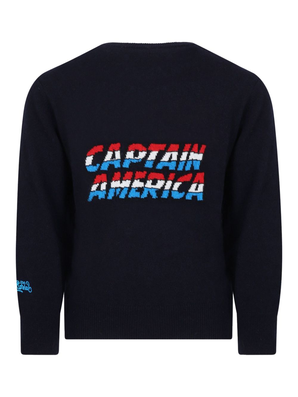 MC2 Saint Barth Kids Captain America sweater - Blauw