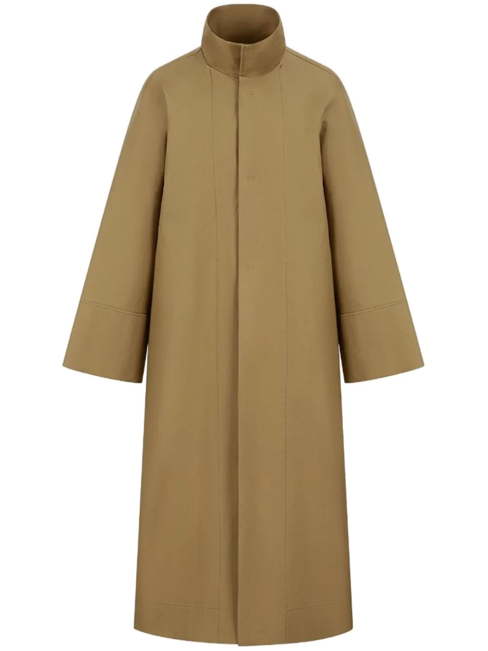 Shanghai Tang Trenchcoat mit Stehkragen - Braun