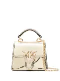 PINKO micro Love One bag - Gold