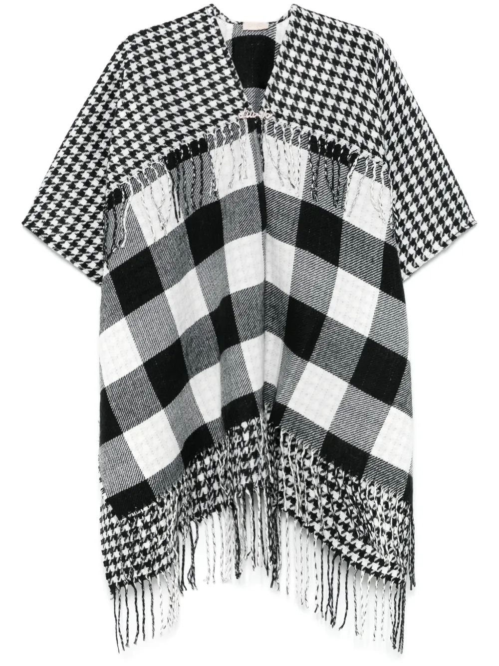 multi-pattern poncho