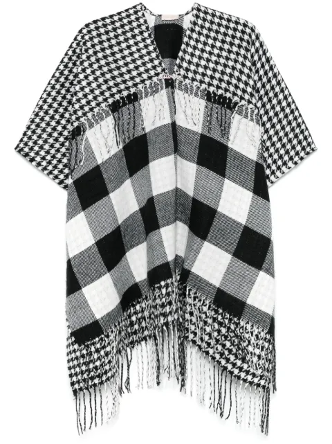 LIU JO multi-pattern poncho