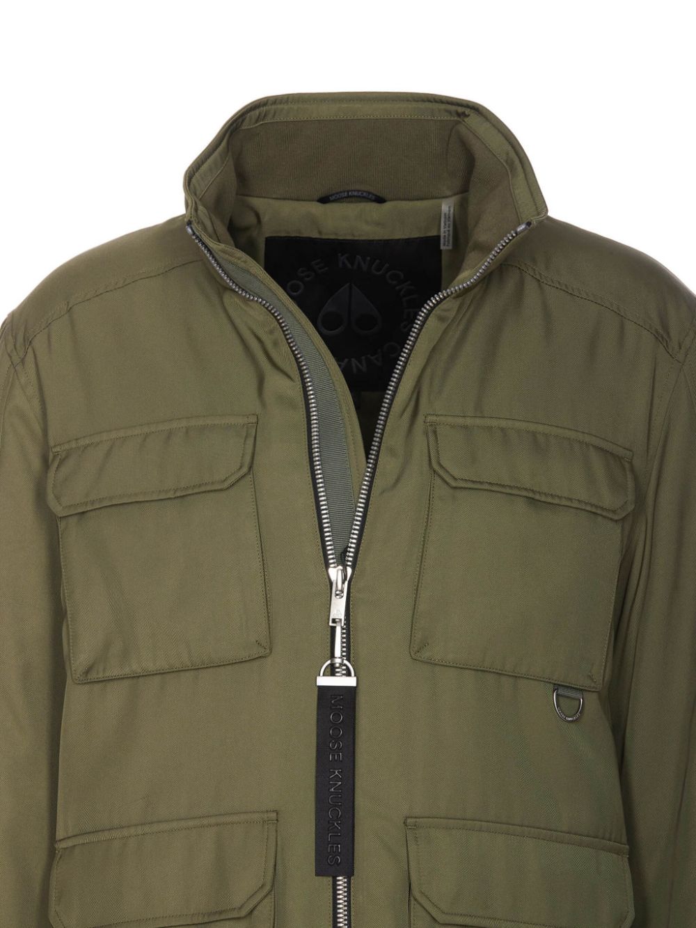 Shop Moose Knuckles Douglas Field Jacket In Green