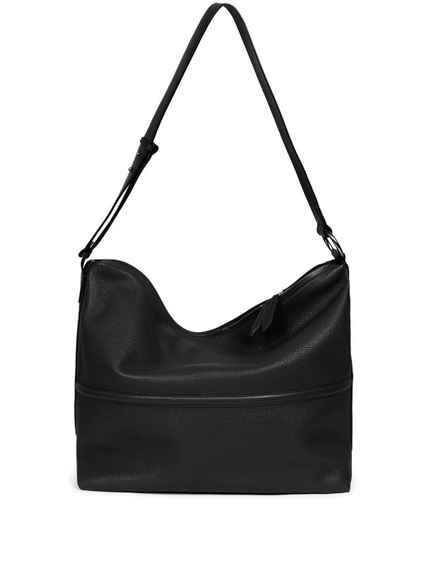 DRIES VAN NOTEN Leather Shoulder Bag | Black | FARFETCH IN