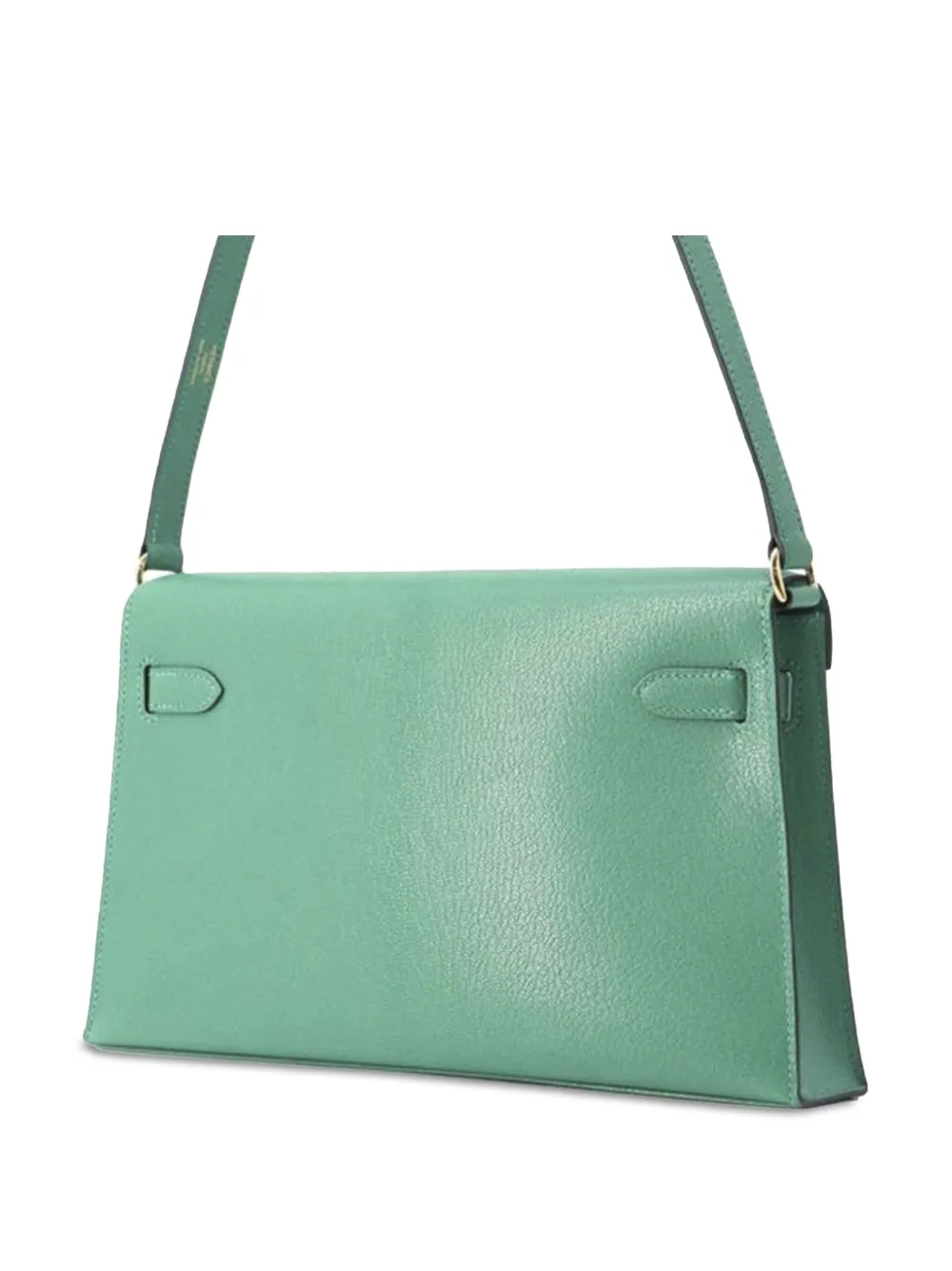 Hermès PreOwned Sac Porté Épaule Chevre Chamkila Kelly Elan (2024) Vert FARFETCH FR