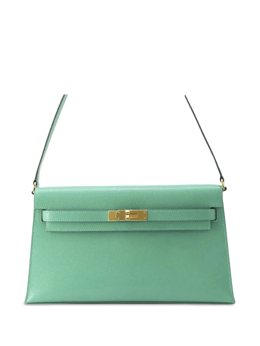 Hermès PreOwned Sac Porté Épaule Chevre Chamkila Kelly Elan (2024) Vert FARFETCH FR