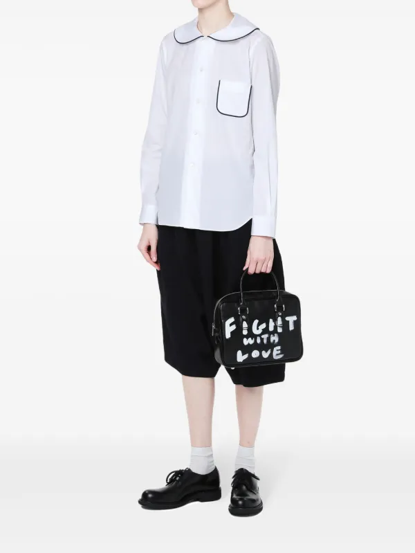 Comme Des Garçons Girl Lovable Rebel Tote Bag | Black | FARFETCH