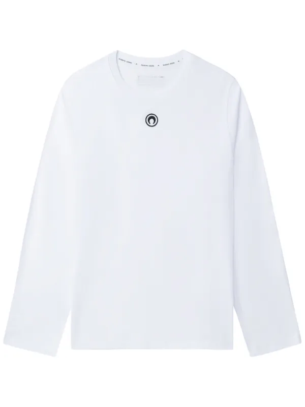 Logo-embroidered T-shirt