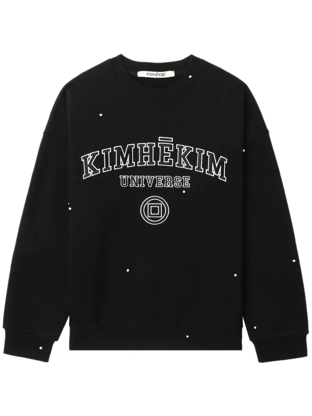 Kimhekim pearl-embellished sweatshirt | Black | Image 1
