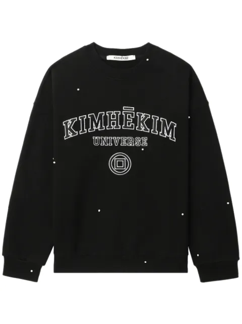 Kimhekim pearl-embellished sweatshirt