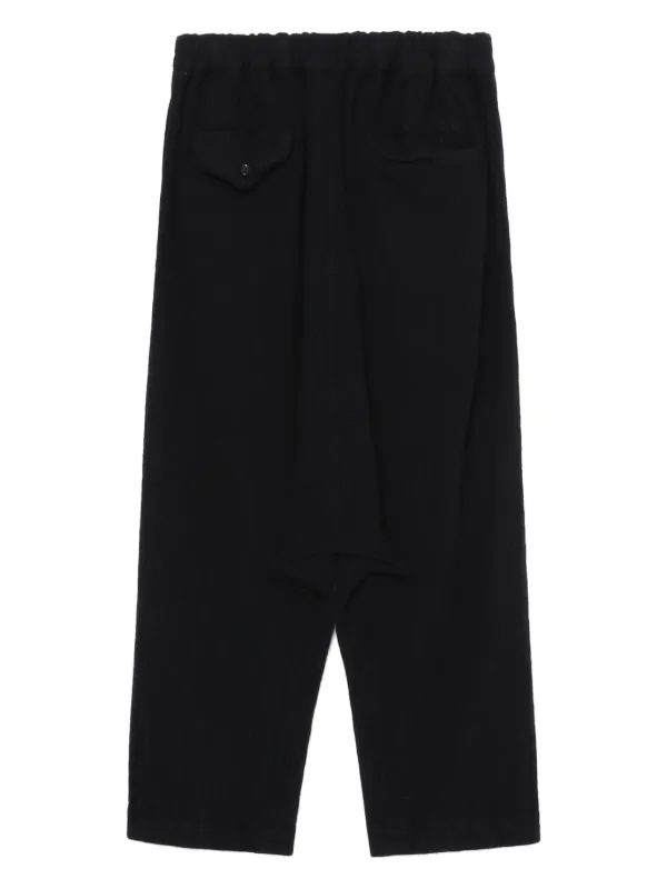BLACK COMME DES GARCONS サルエルパンツ Black Comme Des Garçons サルエルパンツ | ブラック | FARFETCH JP