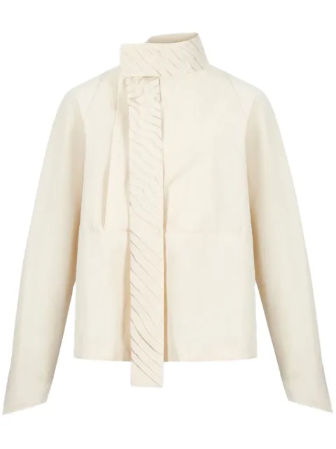 Shanghai Tang blusa cruzada