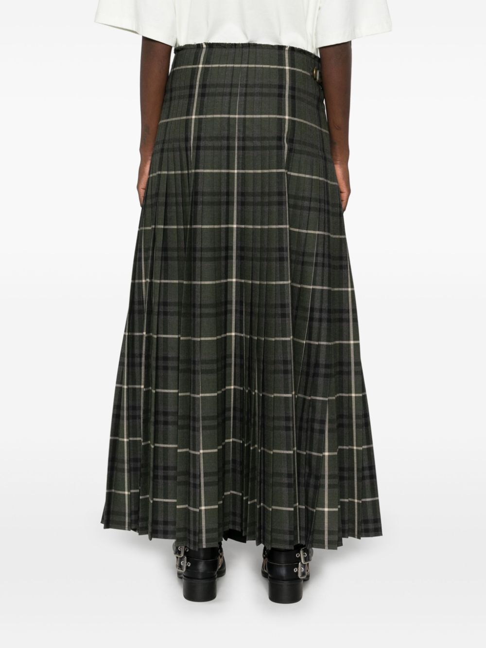 Burberry Vintage Check-pattern maxi skirt Women