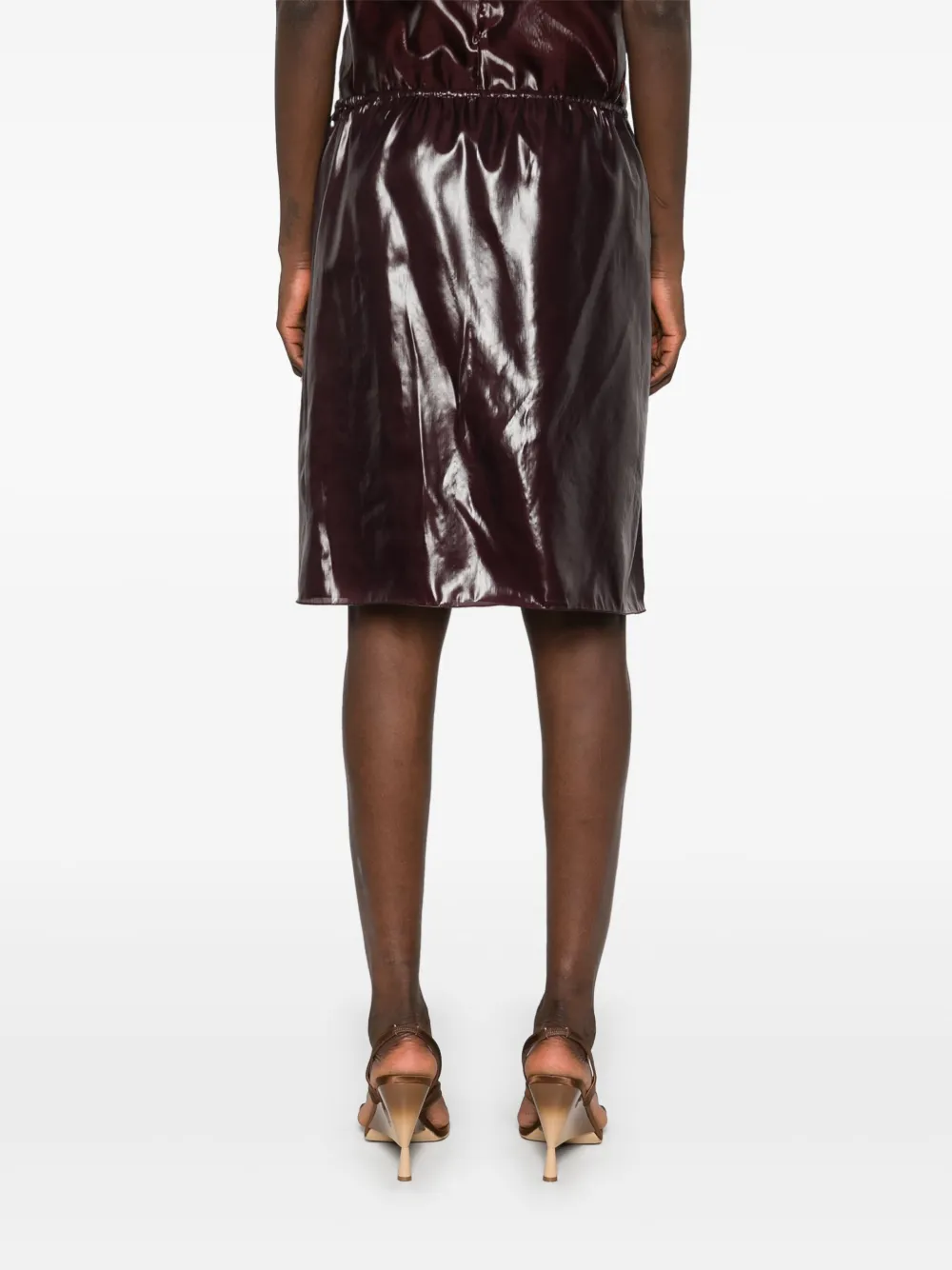 Ferragamo Organza korte rok Paars