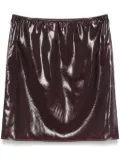 Ferragamo organza short skirt - Purple