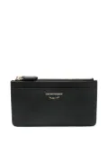 Emporio Armani logo-debossed wallet - Black
