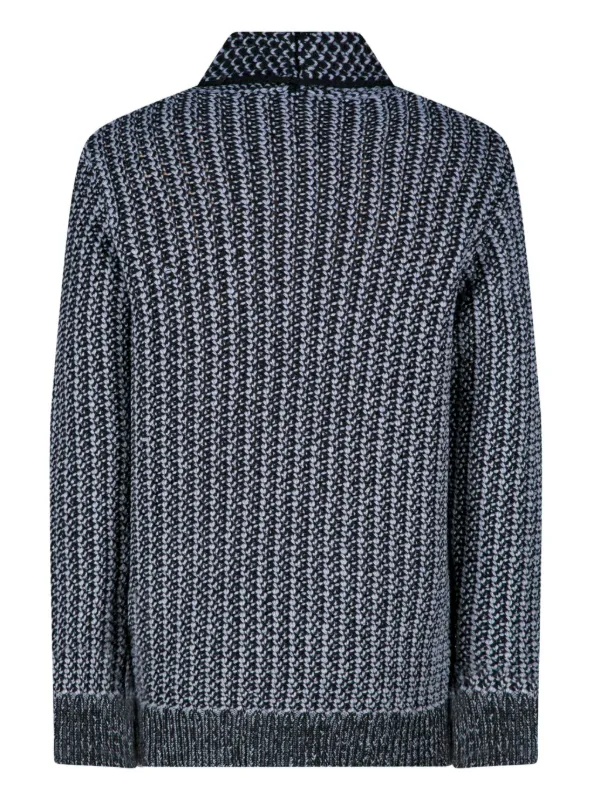 アウターその他 DRIES VAN NOTEN TALLI CARDIGAN IN KNITWEAR DRIES VAN NOTEN Wool Cardigan | Black | FARFETCH