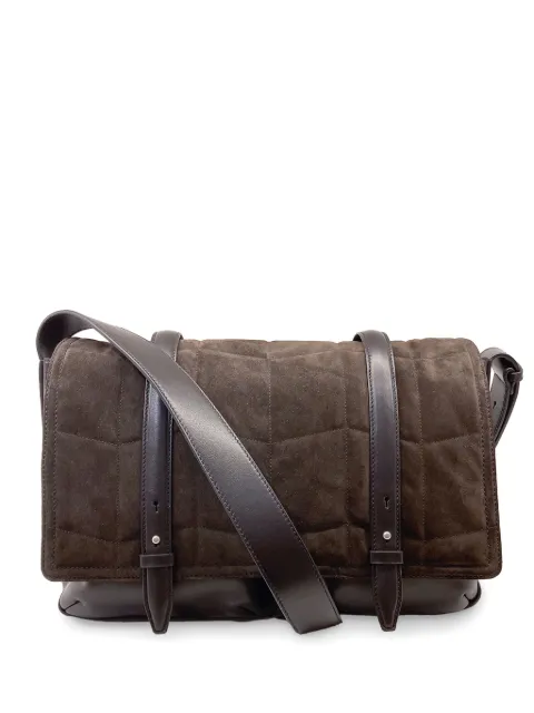 DRIES VAN NOTEN panelled satchel bag
