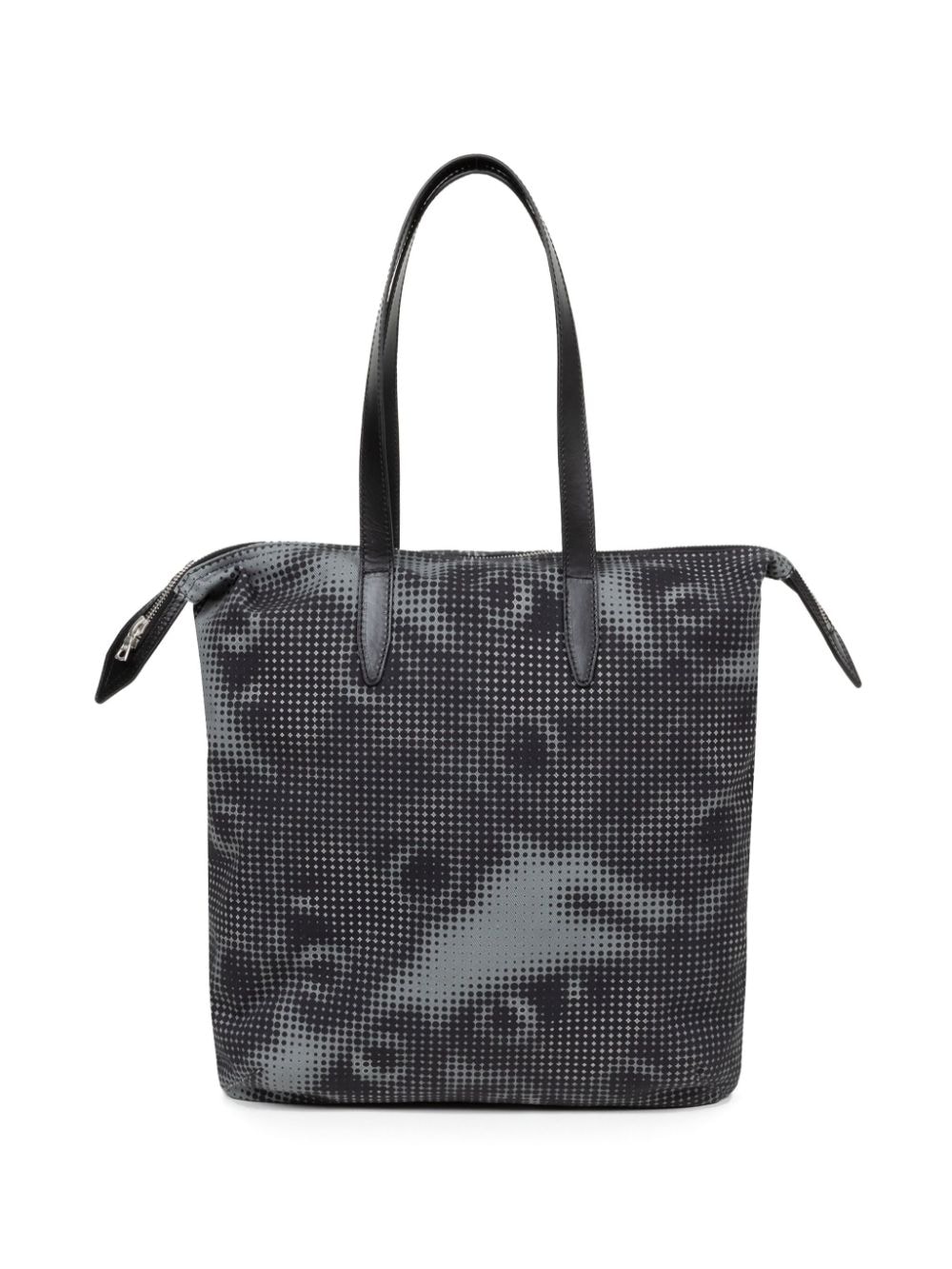 DRIES VAN NOTEN Shopper met abstracte print - Grijs