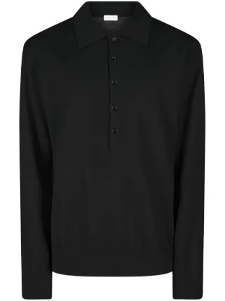 DRIES VAN NOTEN ポロシャツ | ブラック | FARFETCH JP