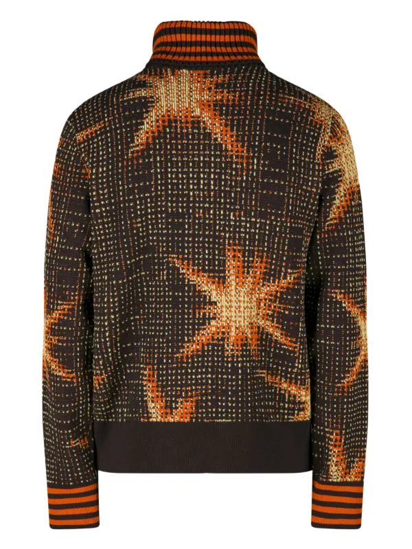 【ラッピング無料】 DRIES VAN NOTEN Zipped Cardigan | Brown | FARFETCH トップス