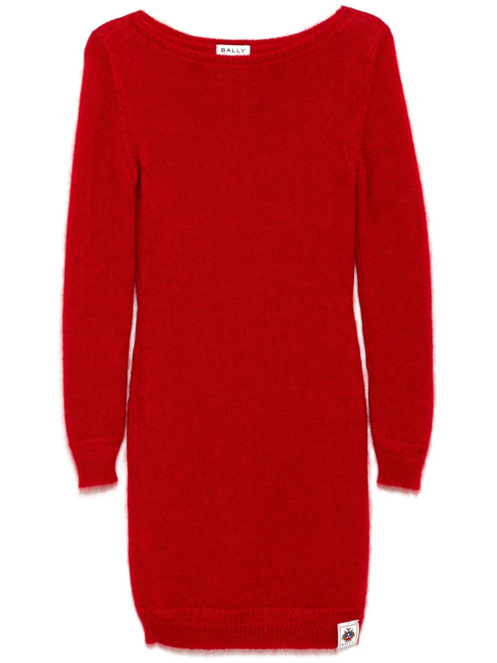 Bally knitted dress - Red