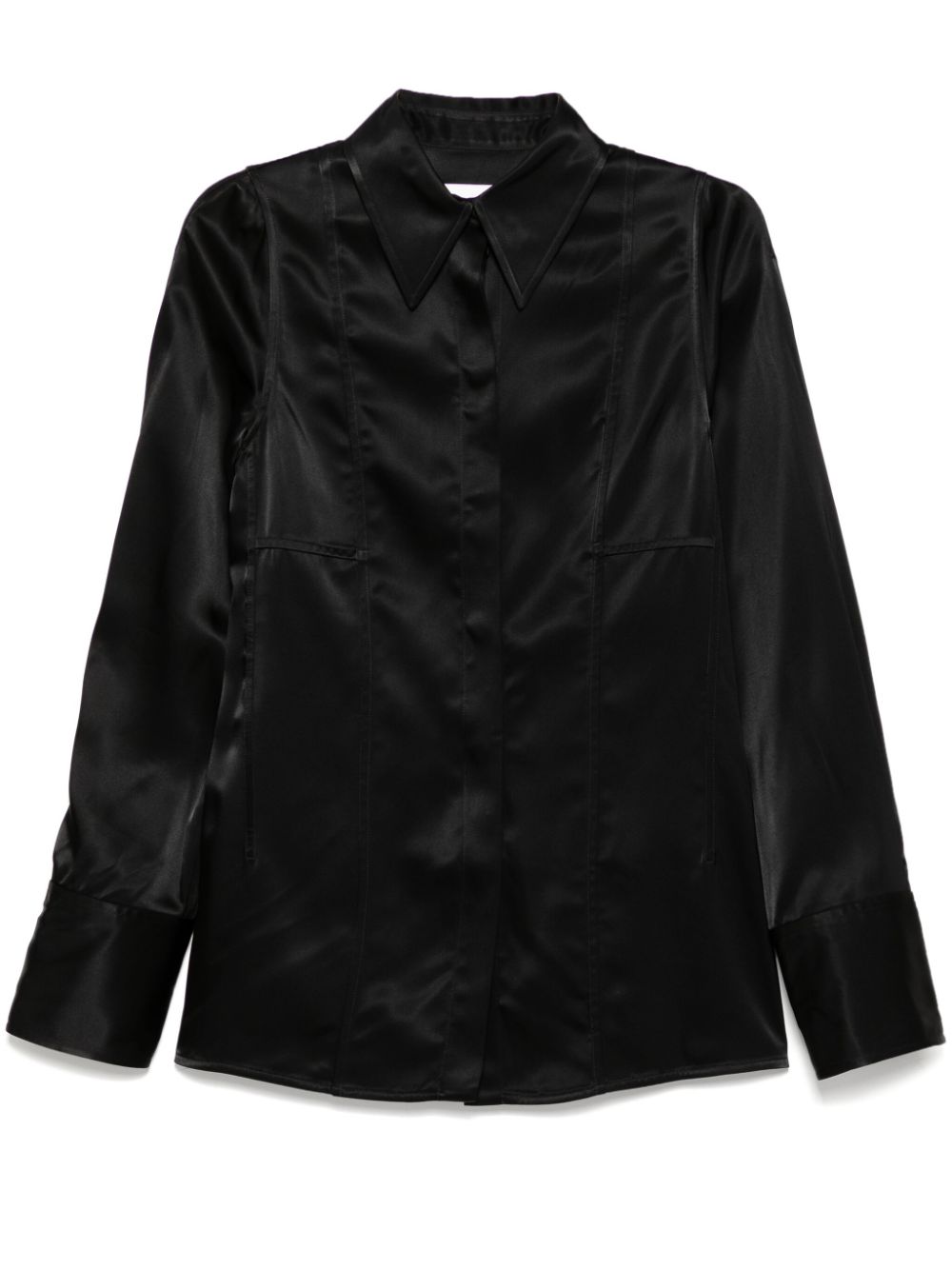 Jil Sander long-sleeved shirt - Black