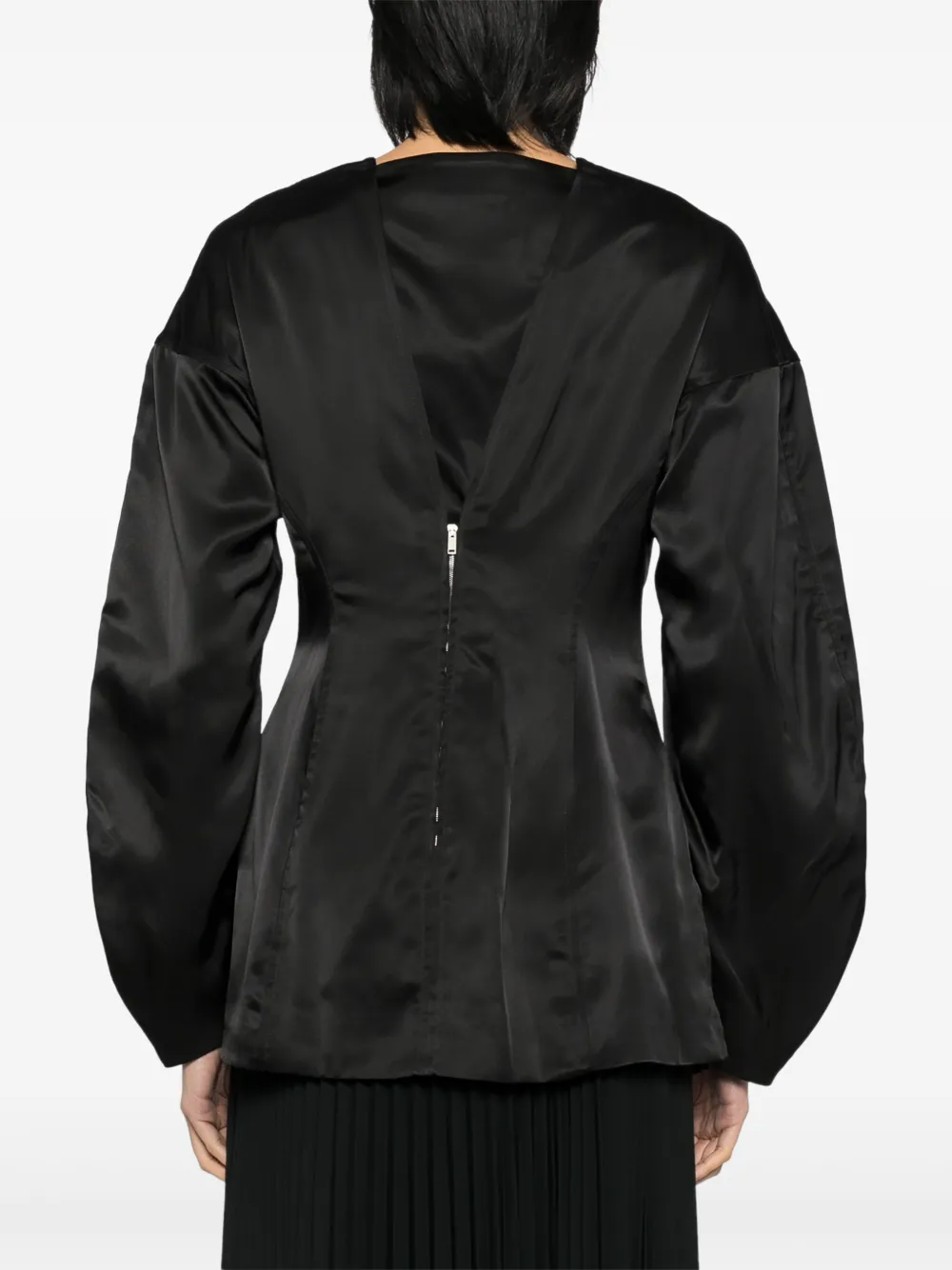 Jil Sander Top met vlakken Zwart