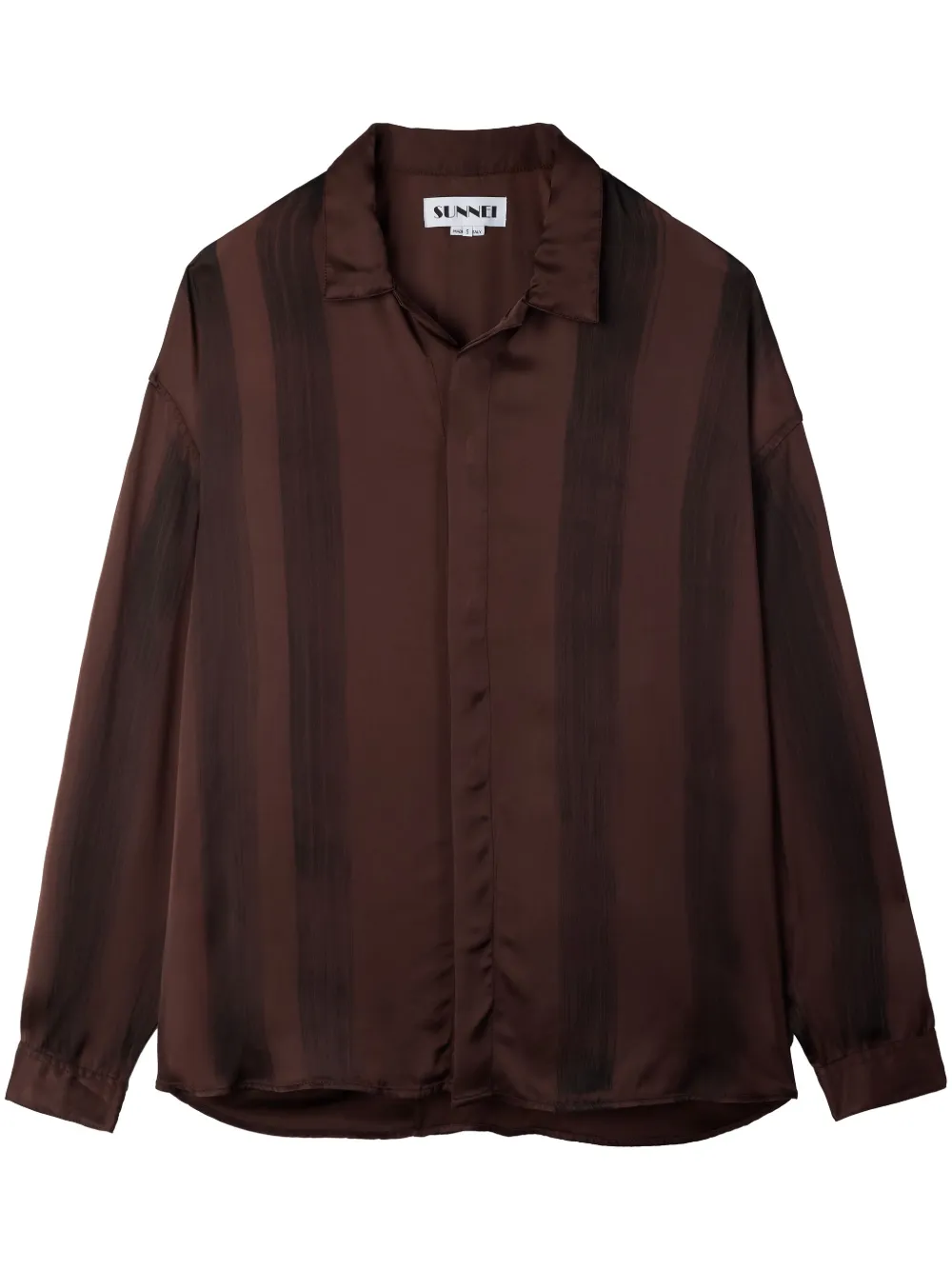 Sunnei over shirt - Brown