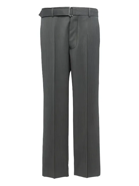 Officine Generale pantalones de vestir con cinturón